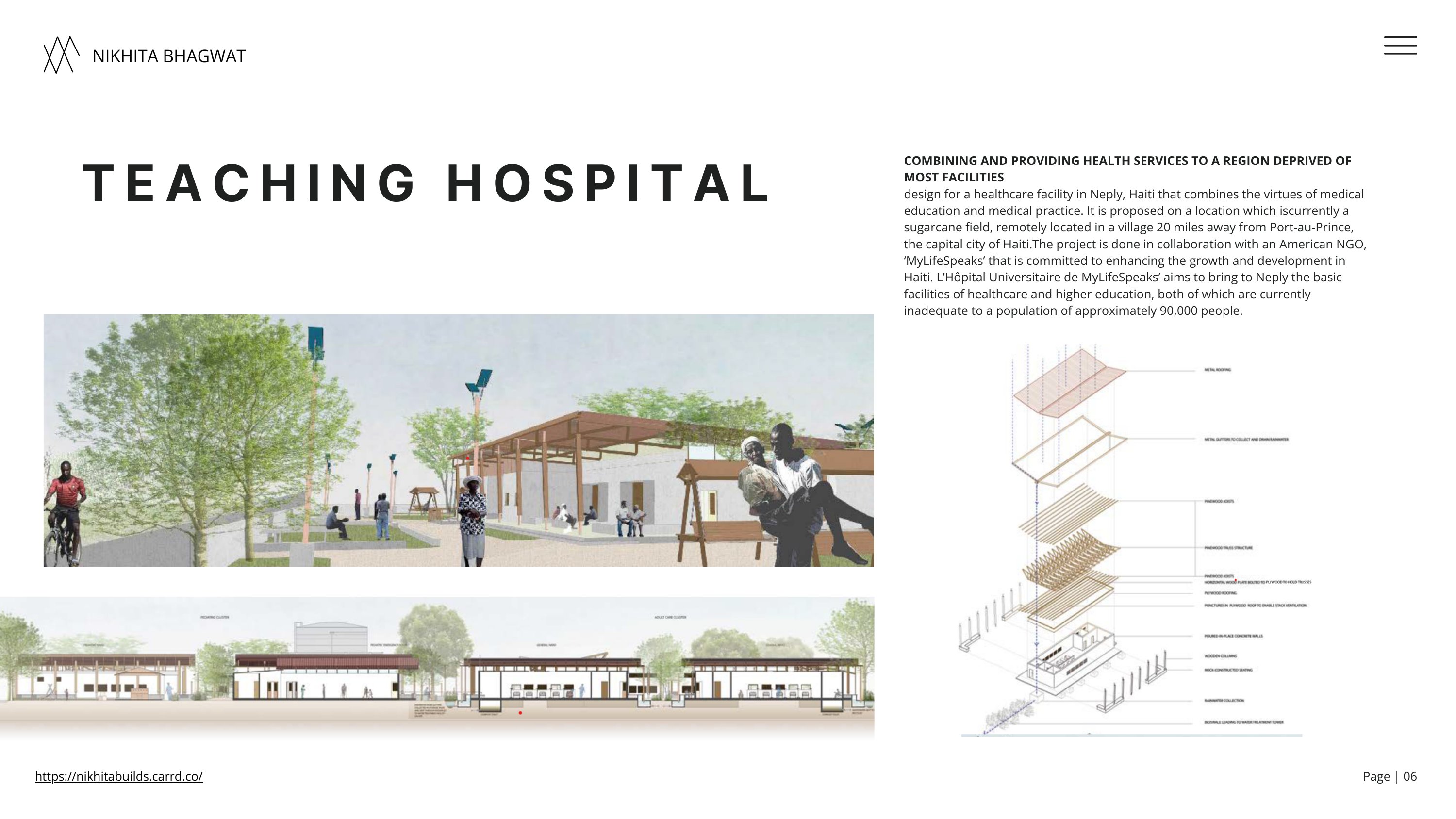 Haiti Teaching Hospital Masterplan