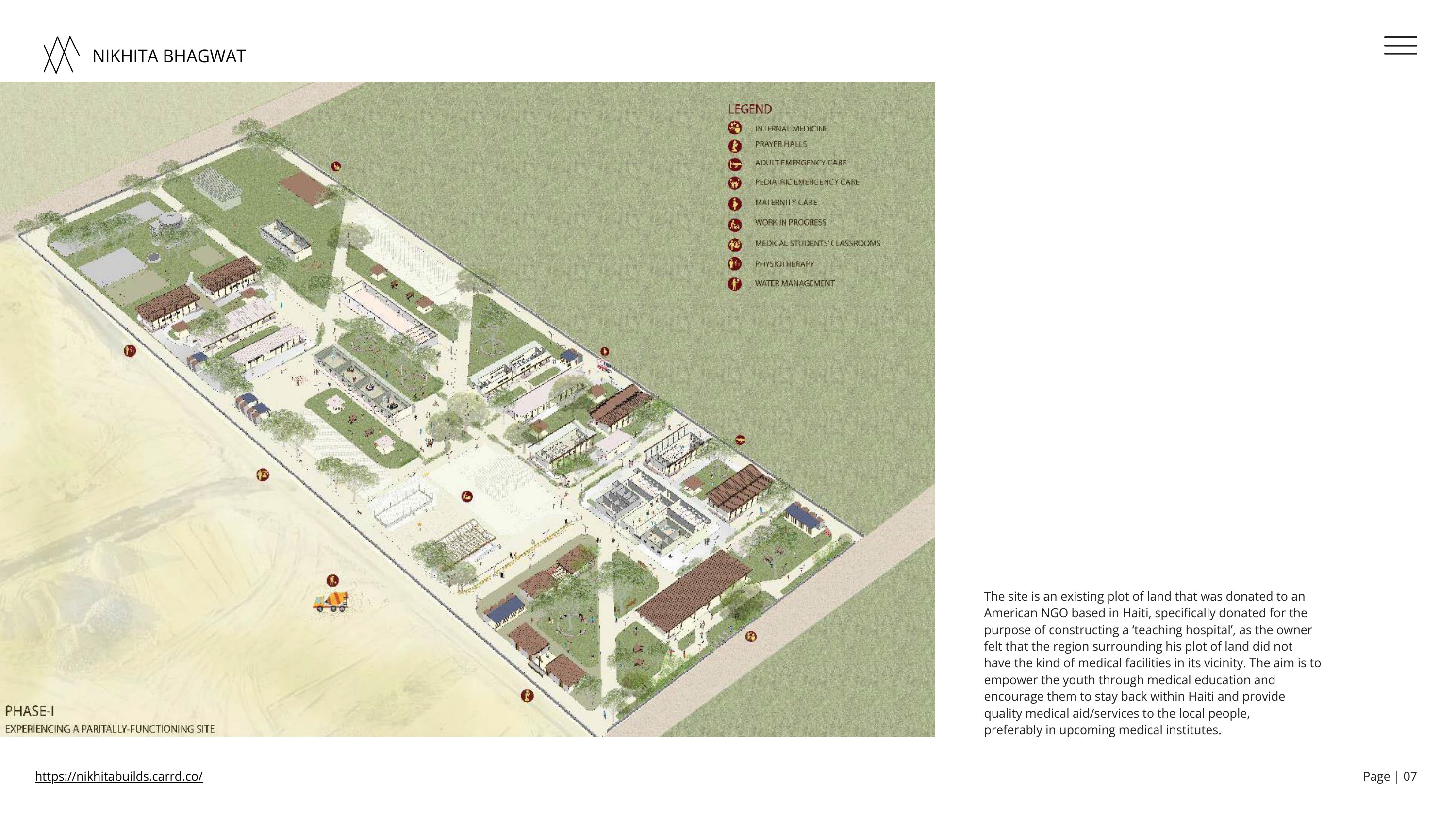 Haiti Teaching Hospital Section